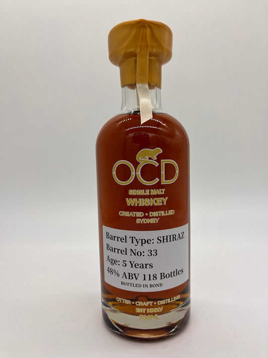 Barrel 33 Whiskey x Shiraz Barrel 48%