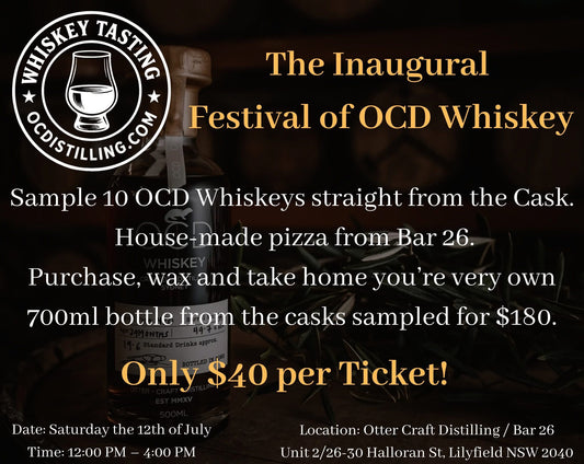 The Inaugural Festival of OCD Whiskey