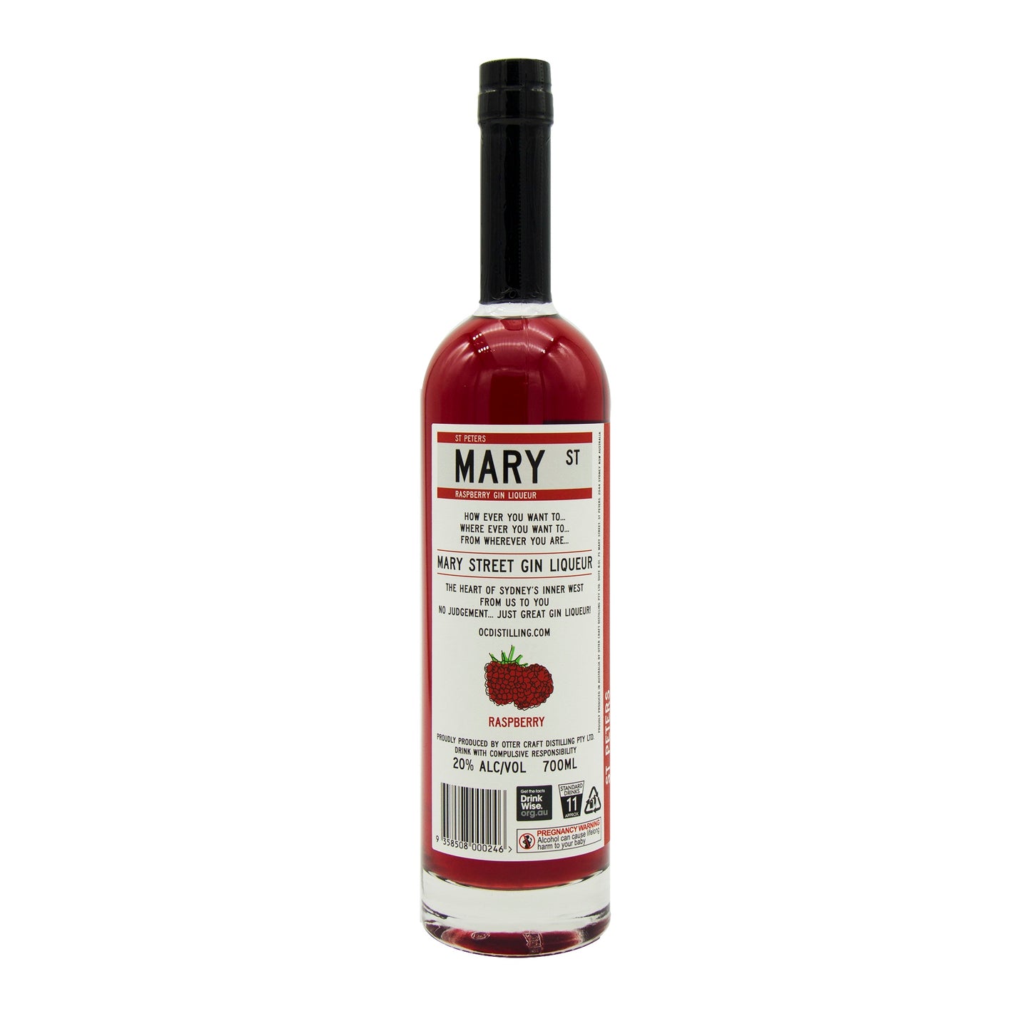 Raspberry Gin Liqueur