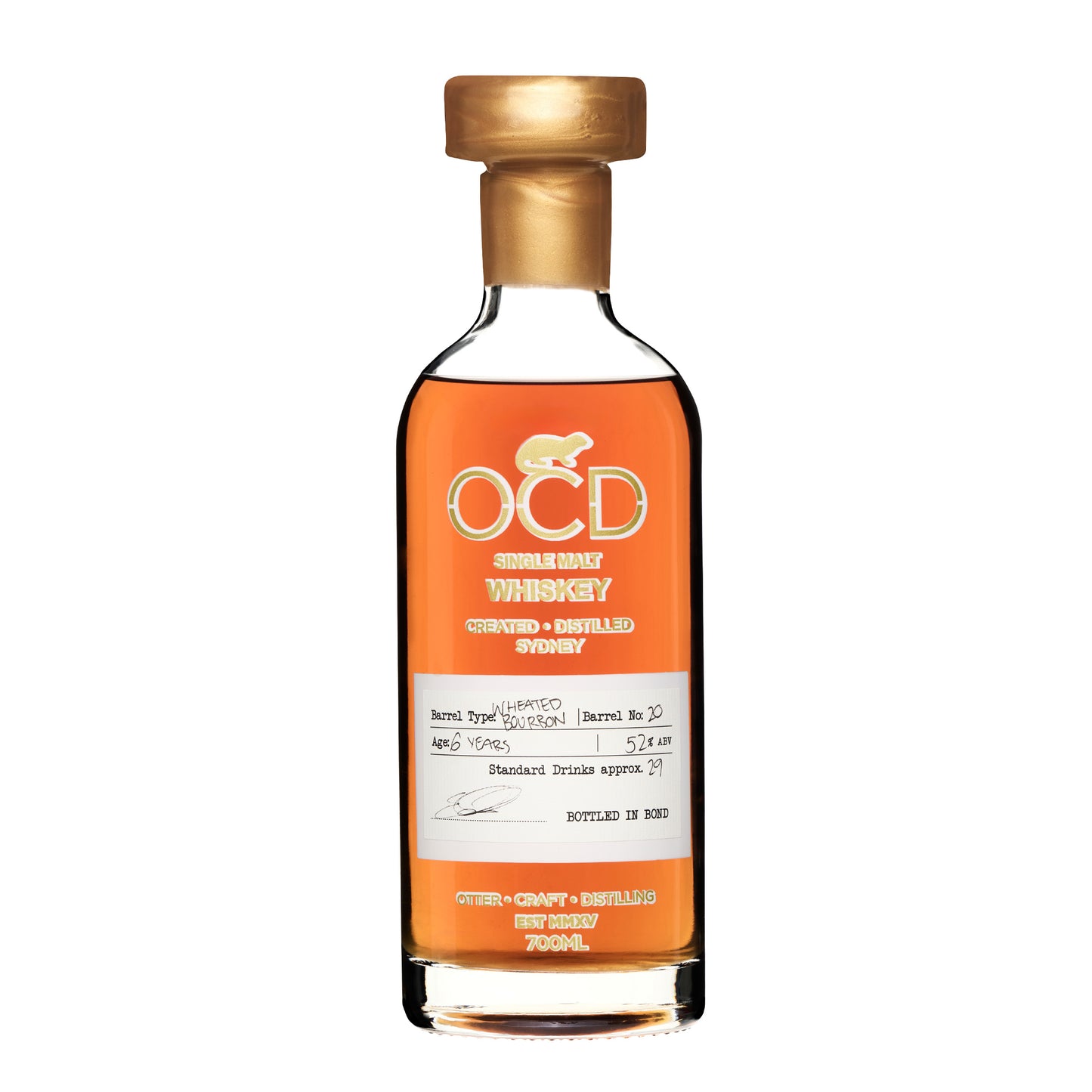 Barrel 20 Whiskey x Ex Bourbon Barrel 52% ABV