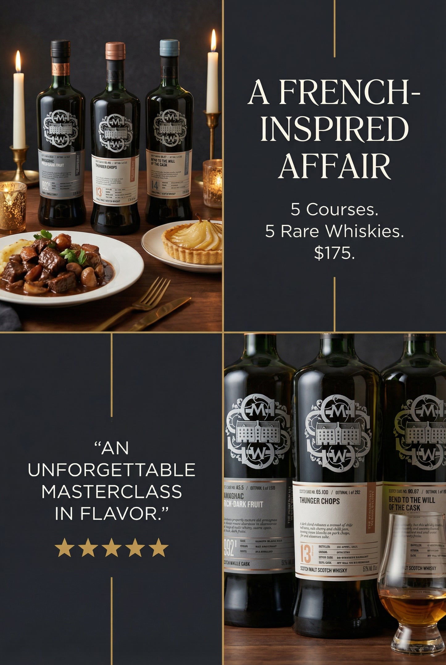 SMWS & OCD Present a French Inspired Matching Journey