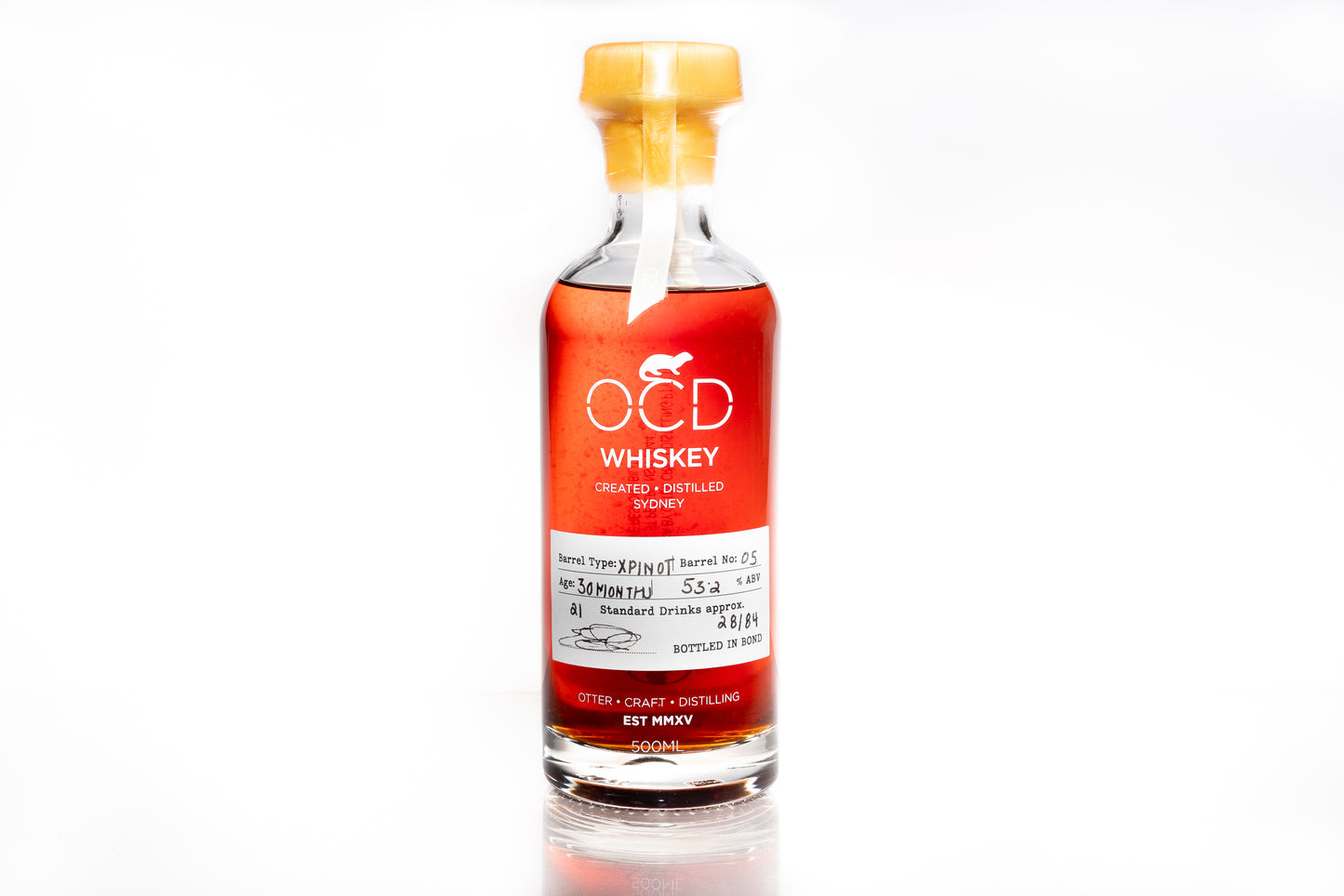 OCD Whiskey Limited Edition Barrel 04 - Barrel Strength 71%