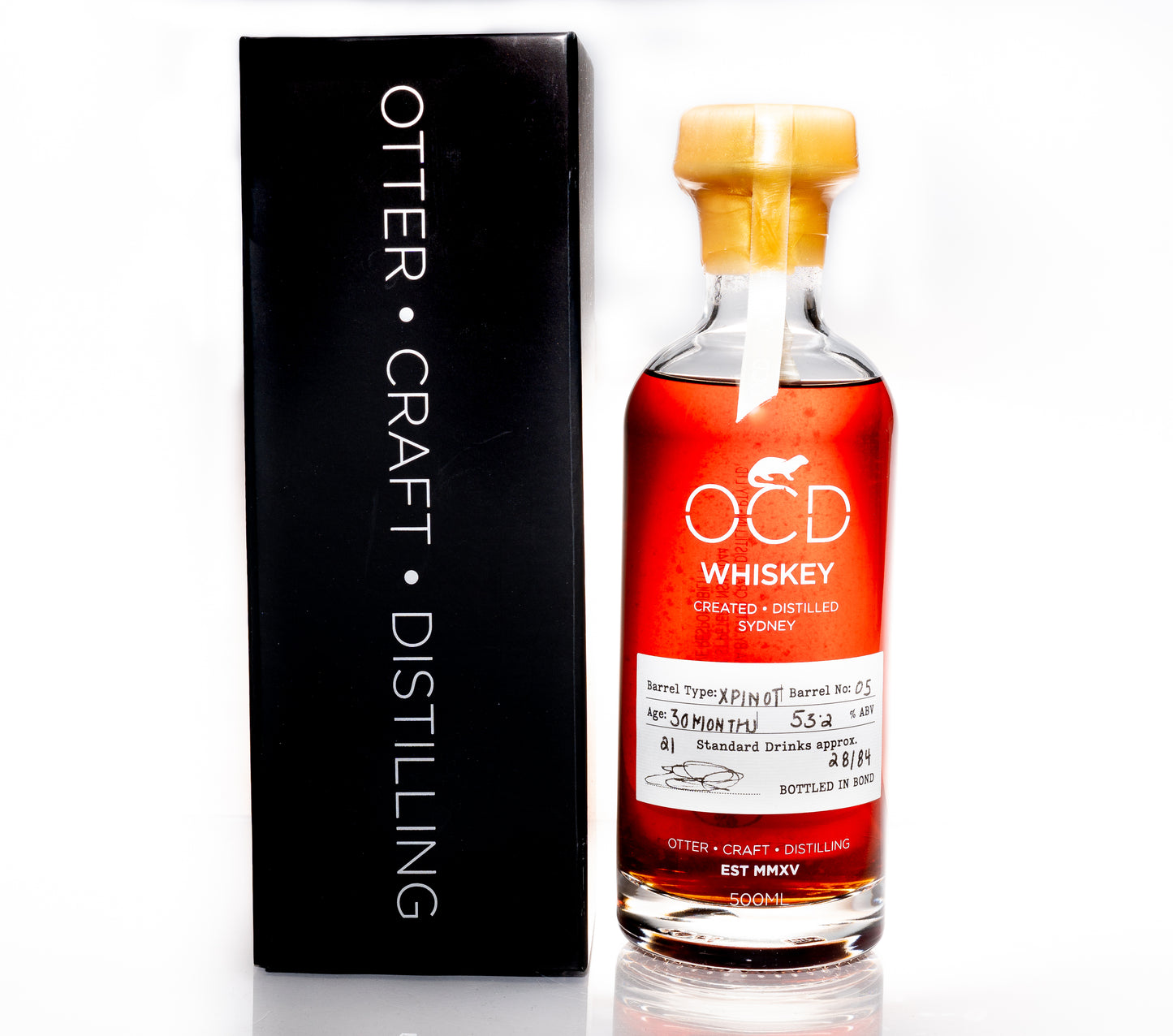 OCD Whiskey Limited Edition Barrel 04 - Barrel Strength 71%